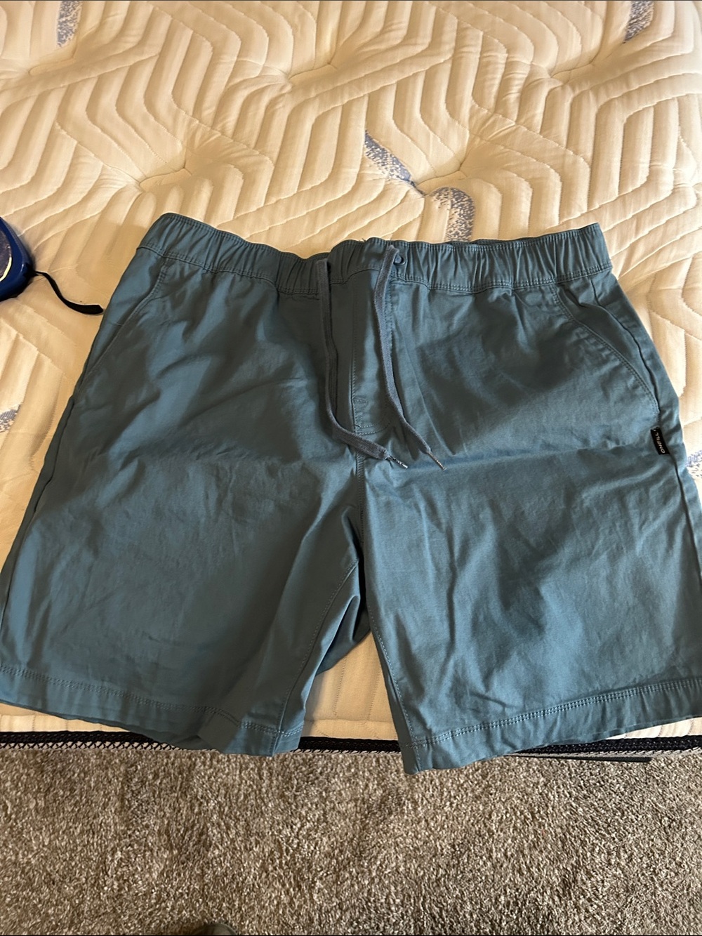 Men's Light Blue O’Neill Elastic Waist Casual Shorts